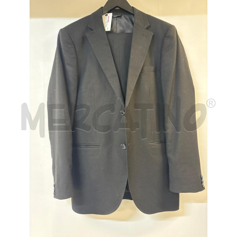 COMPLETO UOMO SORBINO GIACCA+PANT NERO | Mercatino dell'Usato Acerra 1