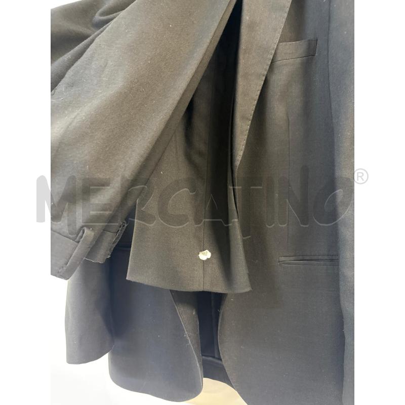 COMPLETO UOMO SORBINO GIACCA+PANT NERO | Mercatino dell'Usato Acerra 4