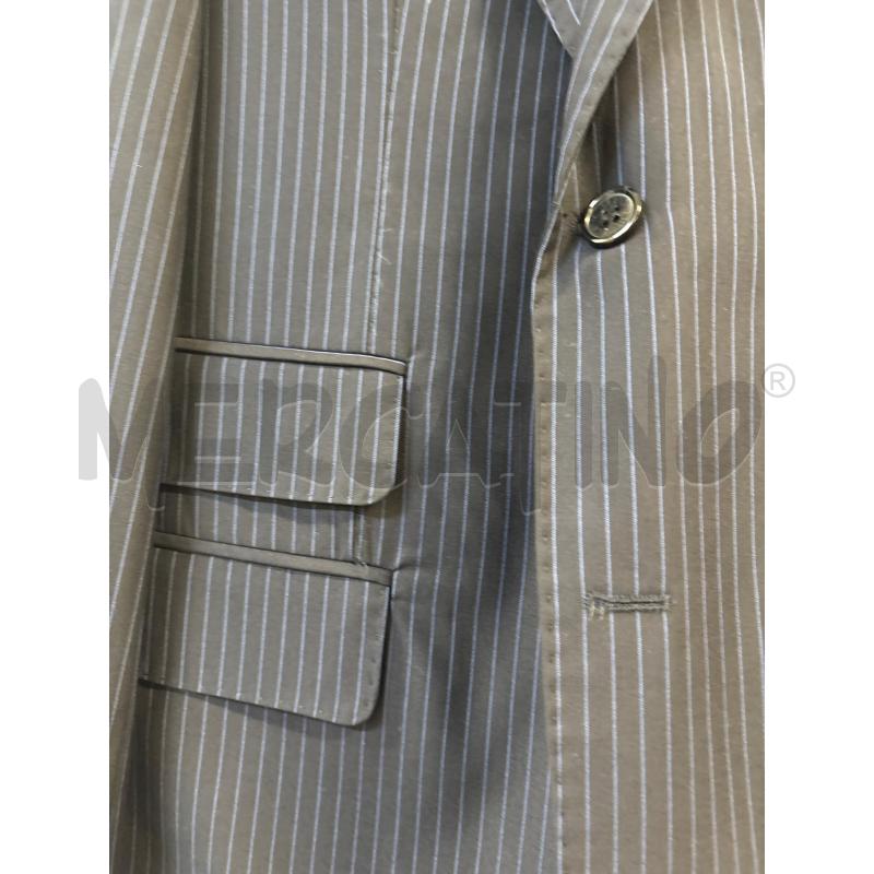 COMPLETO UOMO WILLIAM MILLS&SONS BLU RIGATO | Mercatino dell'Usato Acerra 2
