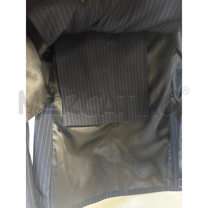 COMPLETO UOMO WILLIAM MILLS&SONS BLU RIGATO | Mercatino dell'Usato Acerra 3