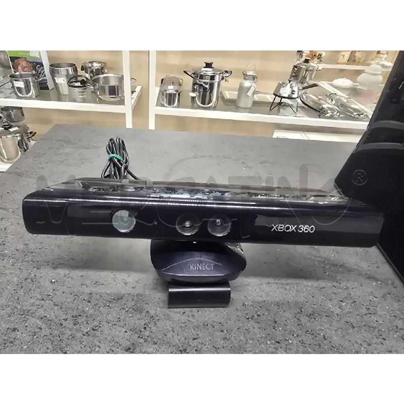 CONSOLLE XBOX NERA+KINECT+JOYSTICK | Mercatino dell'Usato Acerra 3