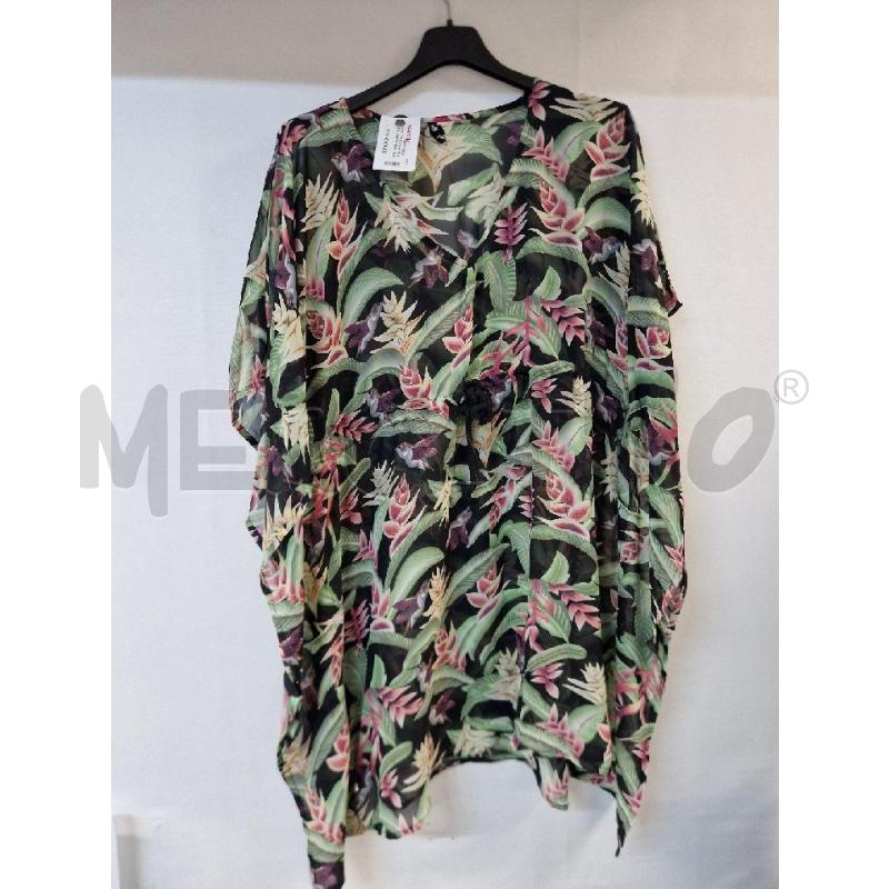 COPRI COSTUME GISELA NERO PIANTE VERDE | Mercatino dell'Usato Acerra 1