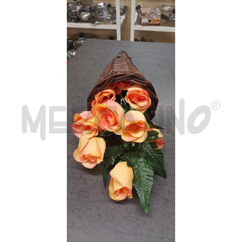 CORNUCOPIA CON FIORI  | Mercatino dell'Usato Acerra 1