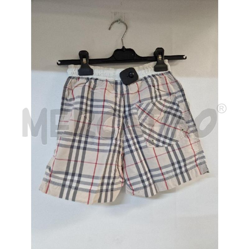 COSTUME BAMBINO QUADRI BEIGE GRIGIO ROSSO BURBERRY | Mercatino dell'Usato Acerra 2