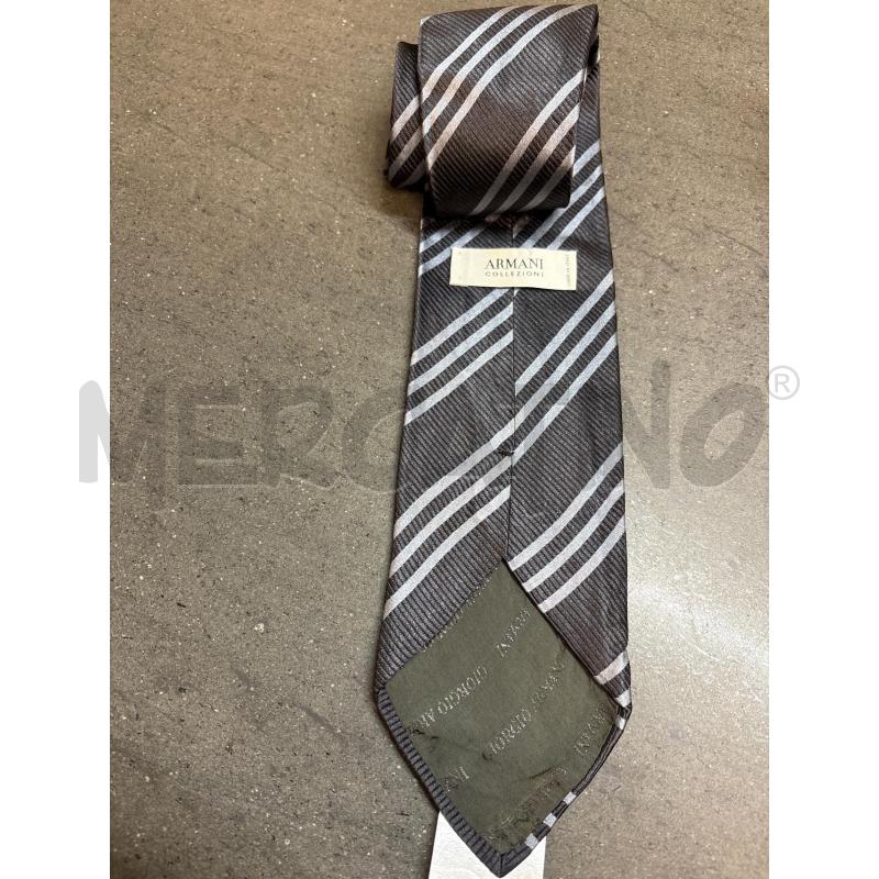CRAVATTA ARMANI GRIGIO | Mercatino dell'Usato Acerra 1