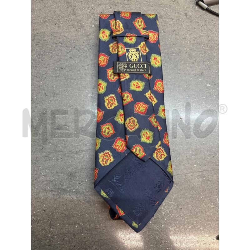 CRAVATTA GUCCI BLU VERDE ROSSO | Mercatino dell'Usato Acerra 2
