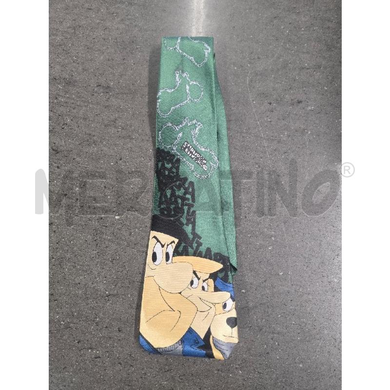 CRAVATTA MERCEDES VERDE DISEGNO CARTONE | Mercatino dell'Usato Acerra 1