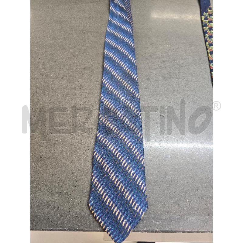 CRAVATTA MISSONI BLU BEIGE | Mercatino dell'Usato Acerra 1