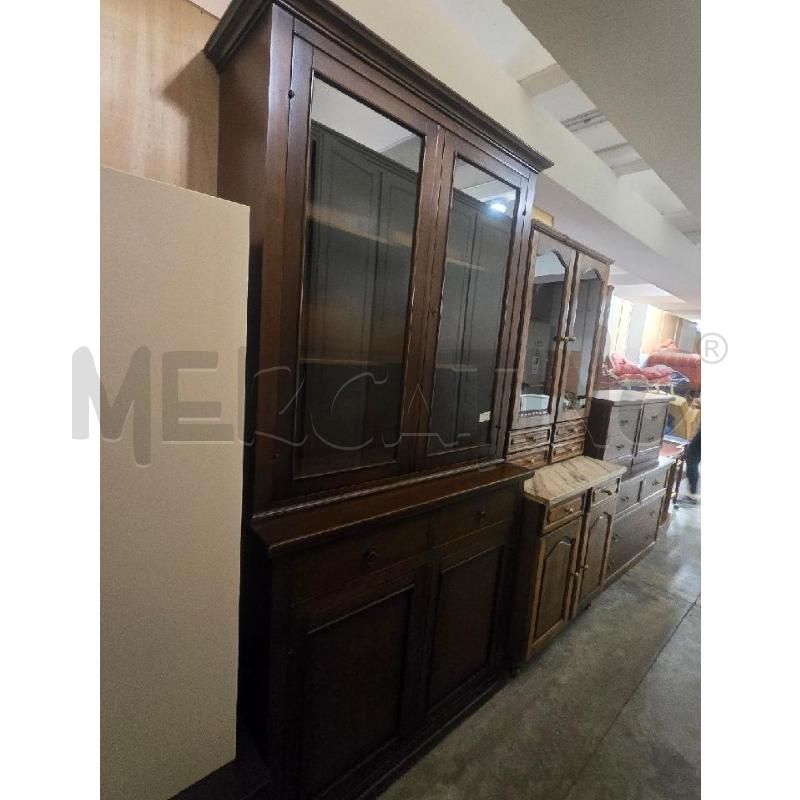 CREDENZA LEGNO SCURO  | Mercatino dell'Usato Acerra 1