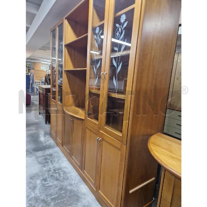 CREDENZA LEGNO VETRI | Mercatino dell'Usato Acerra 1