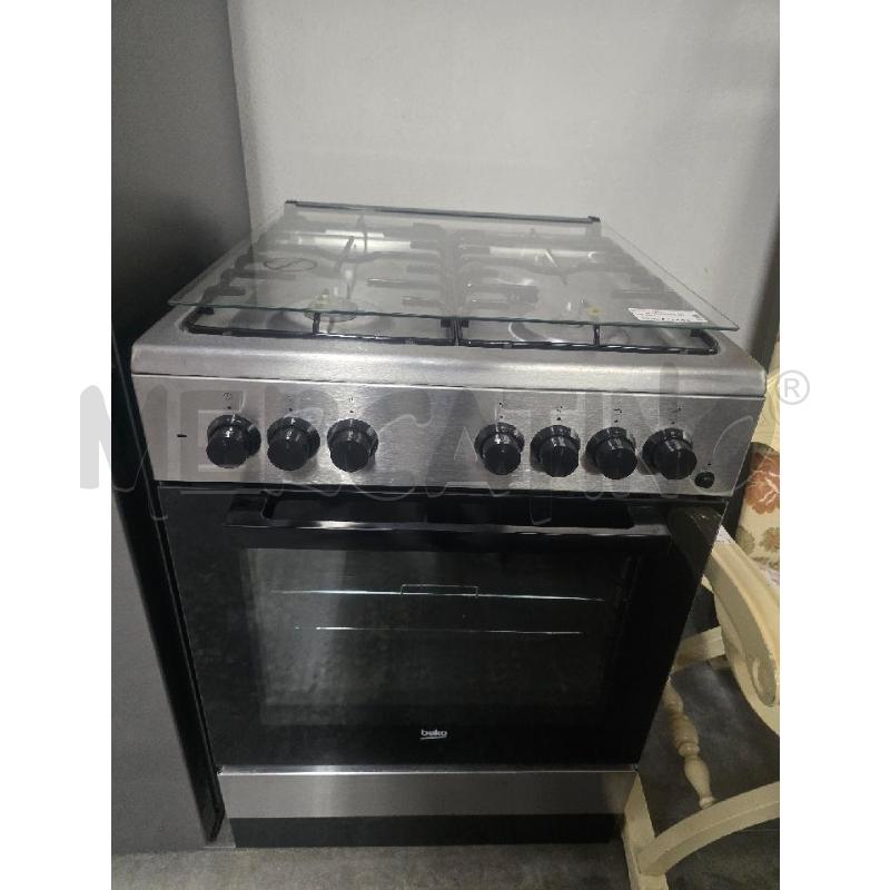 CUCINA A GAS BEKO GRIGIO NERO | Mercatino dell'Usato Acerra 1