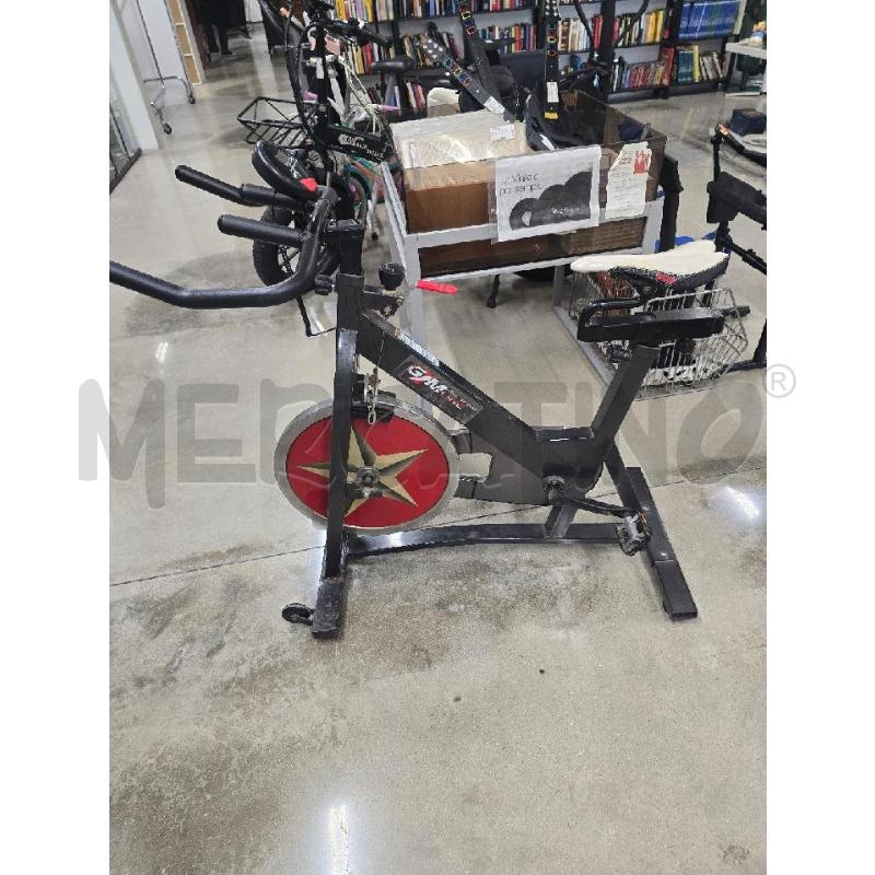CYCLETTE ELLITTICA GYM LINE NERA RUOTA ROSSA | Mercatino dell'Usato Acerra 1
