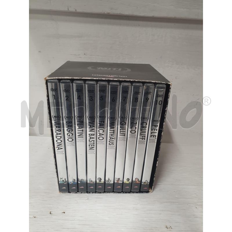 DVD 10 VOLUMI PLATINUM I MITI DEL CALCIO | Mercatino dell'Usato Acerra 1