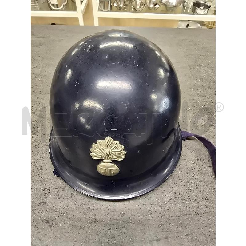 ELMETTO FRANCESE BLU STEMMA | Mercatino dell'Usato Acerra 1