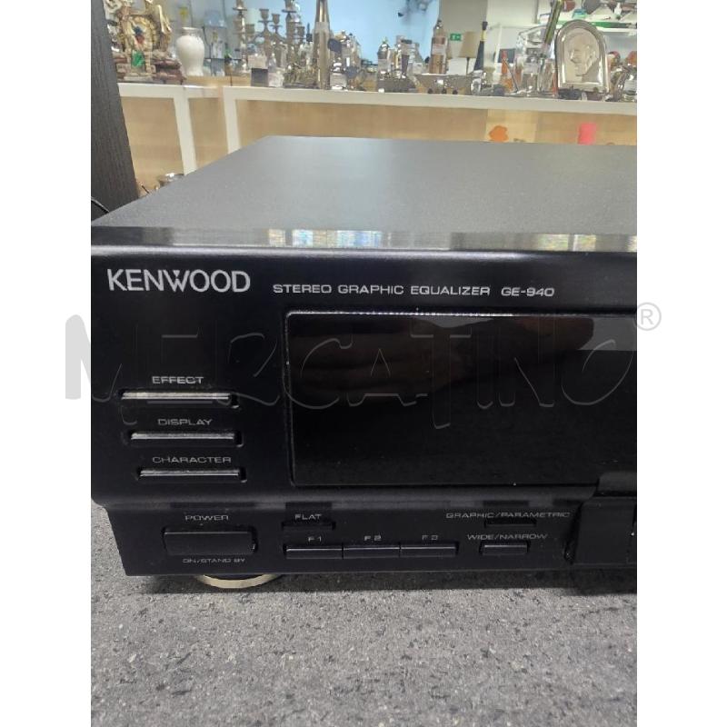 EQUALIZZATORE KENWOOD GE-940 | Mercatino dell'Usato Acerra 2