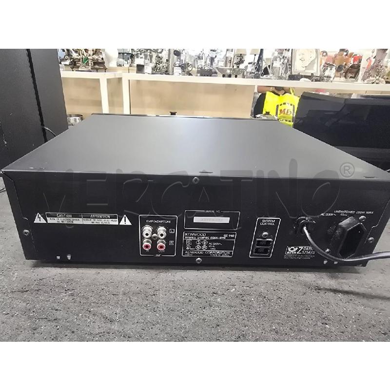 EQUALIZZATORE KENWOOD GE-940 | Mercatino dell'Usato Acerra 4