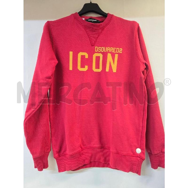 FELPA DONNA DSQUARED2FUXIA GIALLO | Mercatino dell'Usato Acerra 1