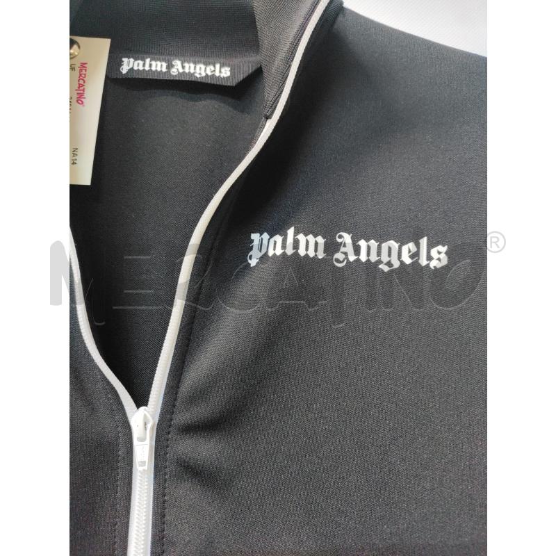 FELPA DONNA PALM ANGELS NERO BIANCO CON ZIP | Mercatino dell'Usato Acerra 2