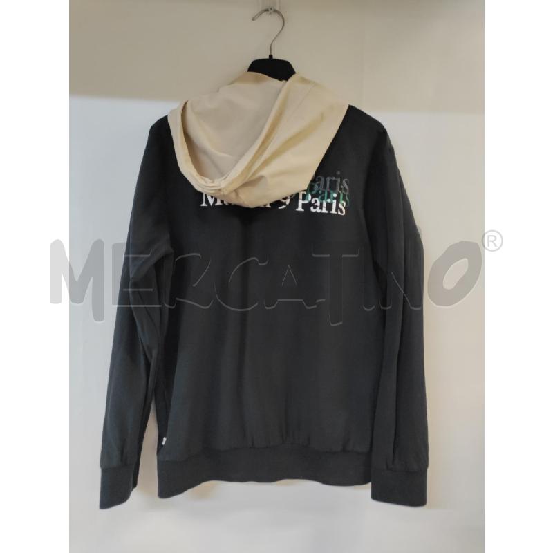 FELPA RAGAZZO MAISON9PARIS NERO BEIGE | Mercatino dell'Usato Acerra 2