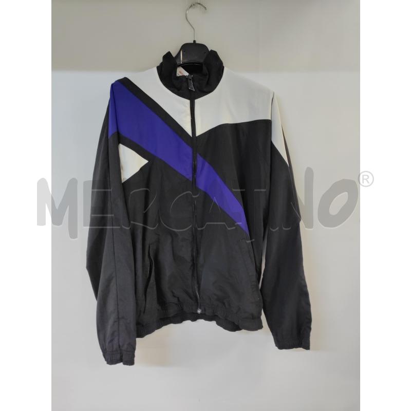 FELPA REEBOK BIANCO NERO VIOLA | Mercatino dell'Usato Acerra 1