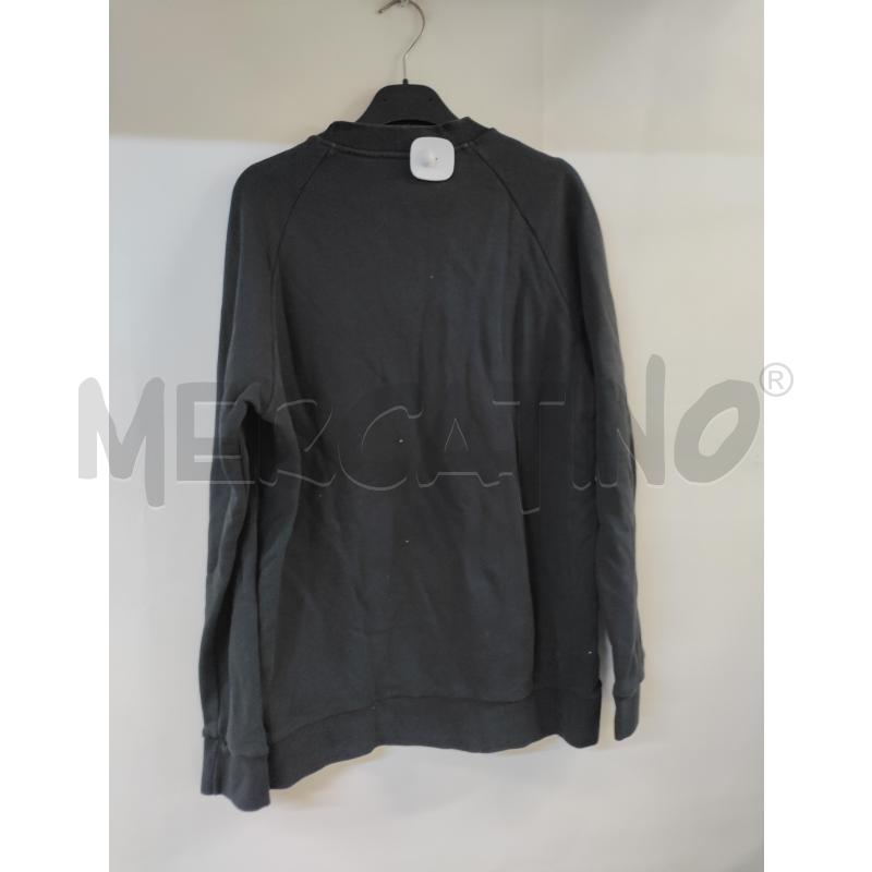 FELPA UOMO ADIDAS NERO BIANCO | Mercatino dell'Usato Acerra 2