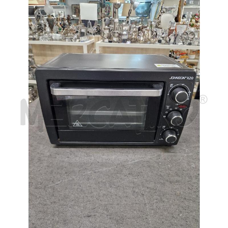 FORNELLINO ELETTRICO NERO JOHNSON | Mercatino dell'Usato Acerra 1