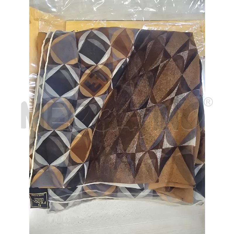 FOULARD FENDI MARRONE  | Mercatino dell'Usato Acerra 2