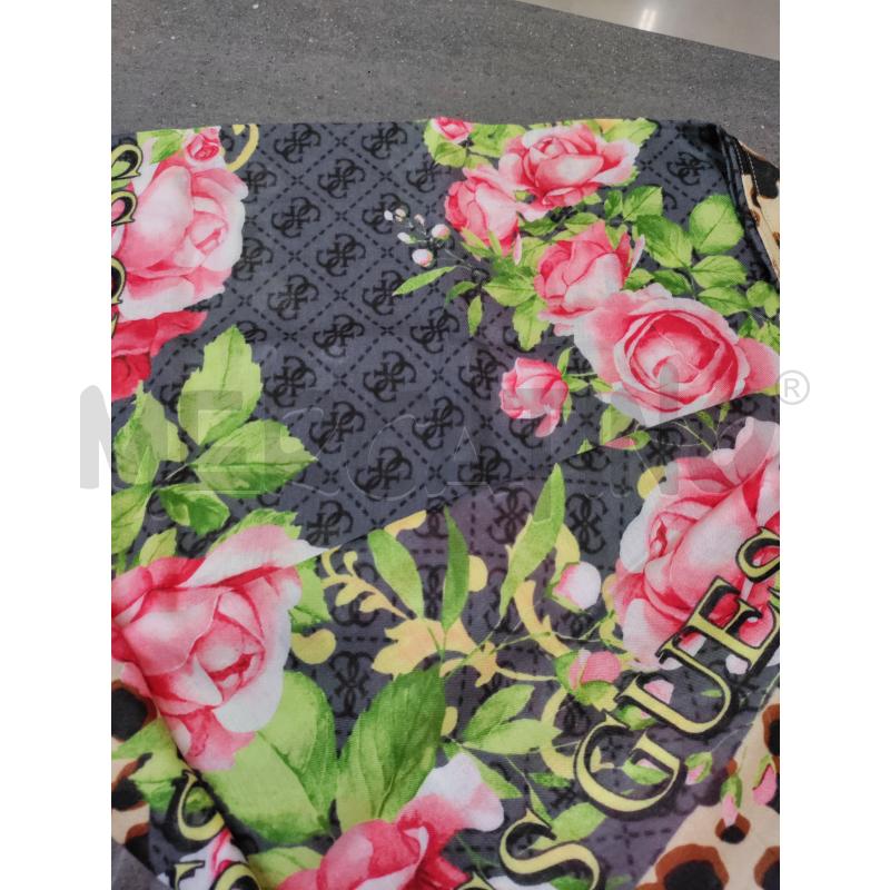 FOULARD GUESS GRIGIO ROSSO VERDE | Mercatino dell'Usato Acerra 2