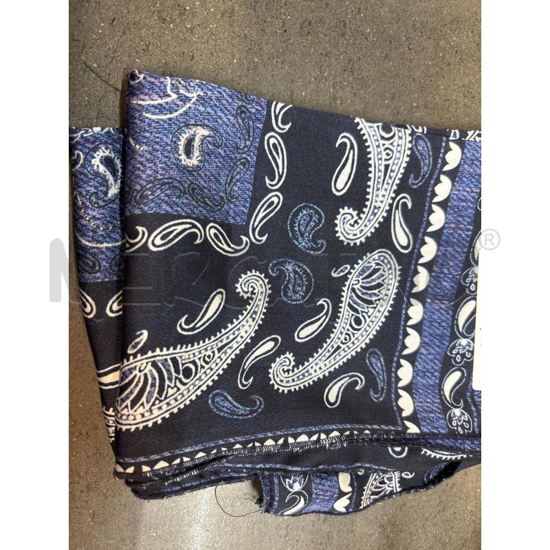 FOULARD LIUJO FANTASIA BLU BIANCO | Mercatino dell'Usato Acerra 1