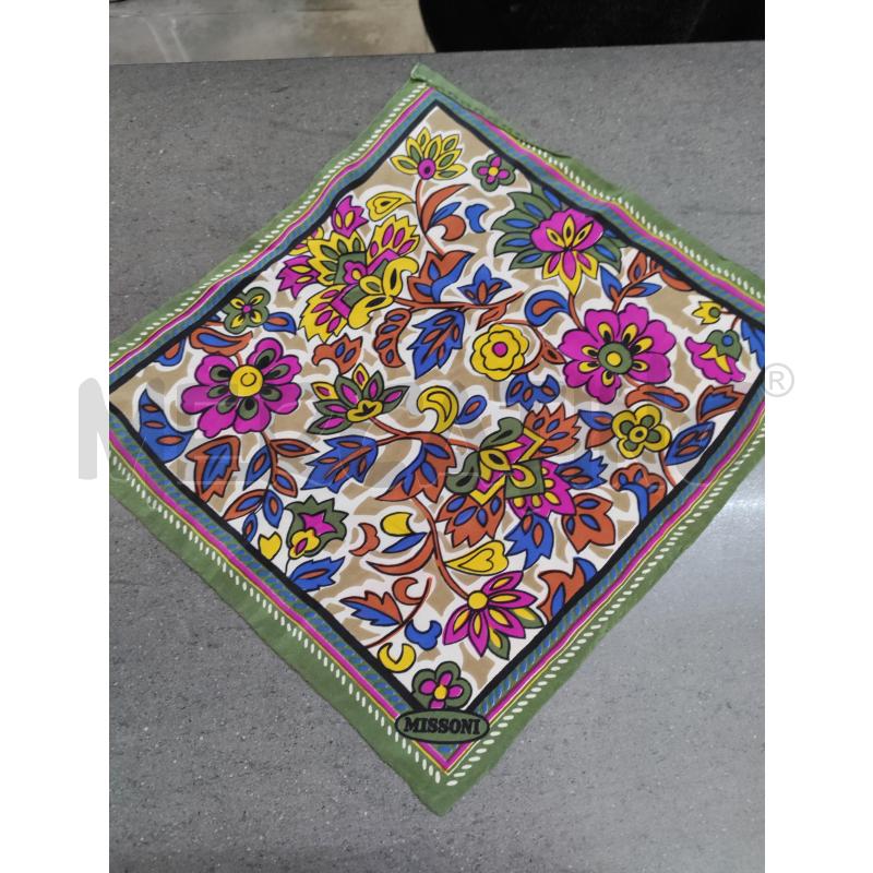 FOULARD MISSONI VERDE SCURO | Mercatino dell'Usato Acerra 1