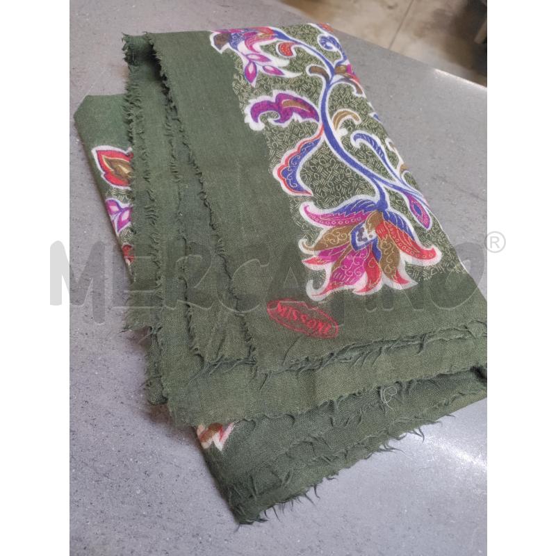 FOULARD MISSONI VERDE VIOLA | Mercatino dell'Usato Acerra 2