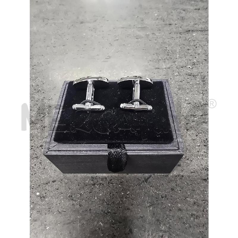 GEMELLI SILVER RIGHE NERO | Mercatino dell'Usato Acerra 2