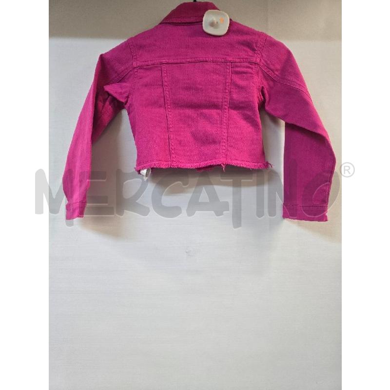 GIACCA BAMBINA DENIM FUXIA SARABANDA | Mercatino dell'Usato Acerra 2