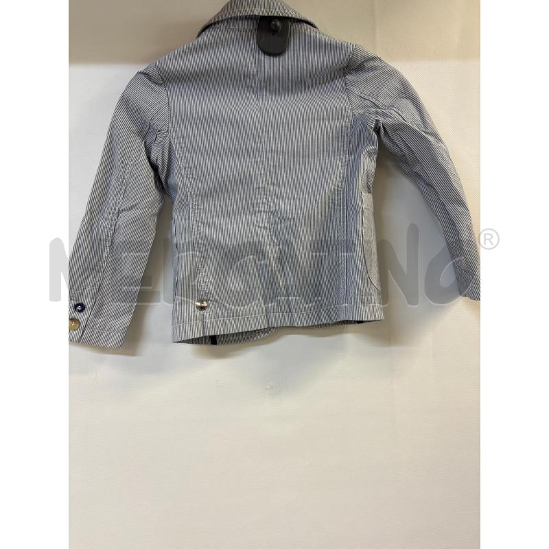 GIACCA BAMBINO BROOKSFIELD CELESTE BIANCO RIGATO | Mercatino dell'Usato Acerra 2