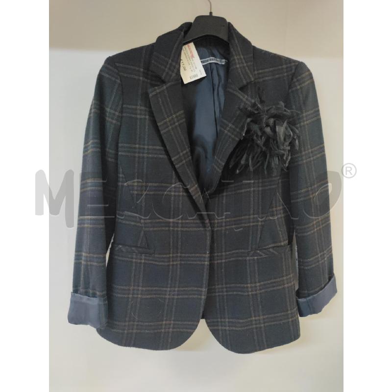 GIACCA DONNA ANGELA DAVIS GRIGIO SCURO BLU MARRONE | Mercatino dell'Usato Acerra 1