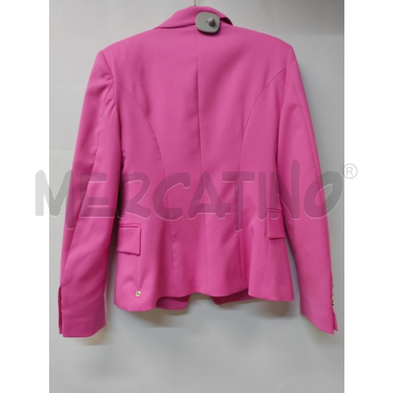 GIACCA DONNA BALMAIN FUXIA BOTTONI DORATI | Mercatino dell'Usato Acerra 3
