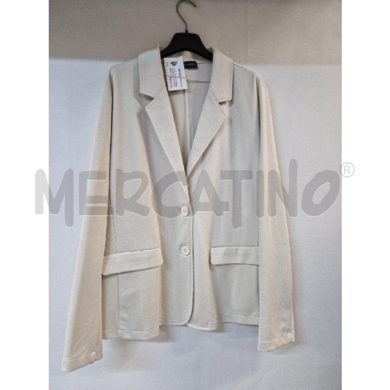 GIACCA DONNA BIANCO FIORELLA RUBINO | Mercatino dell'Usato Acerra 1