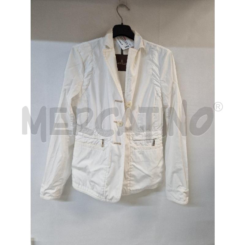 GIACCA DONNA BIANCO MONCLER  | Mercatino dell'Usato Acerra 1