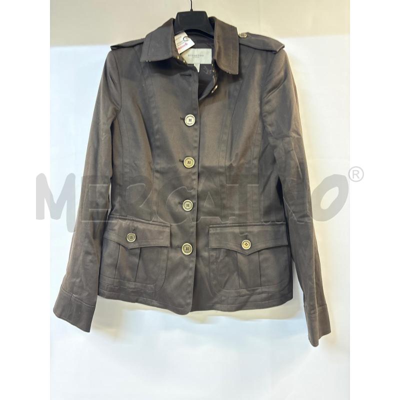 GIACCA DONNA BURBERRY MARRONE | Mercatino dell'Usato Acerra 1