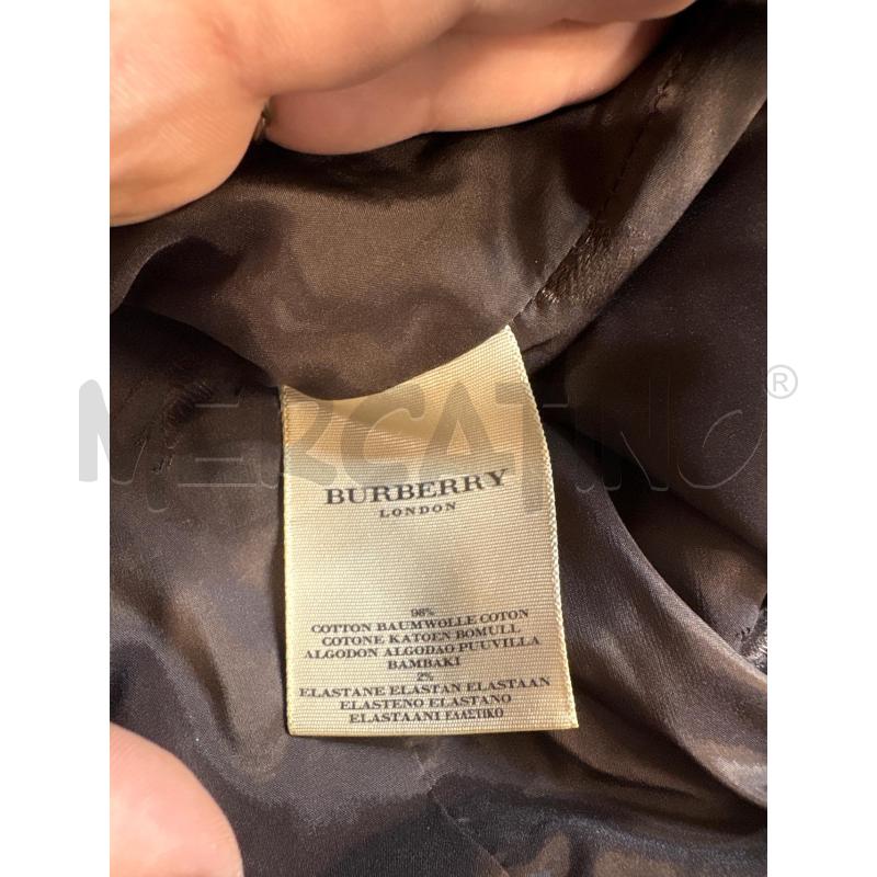 GIACCA DONNA BURBERRY MARRONE | Mercatino dell'Usato Acerra 5