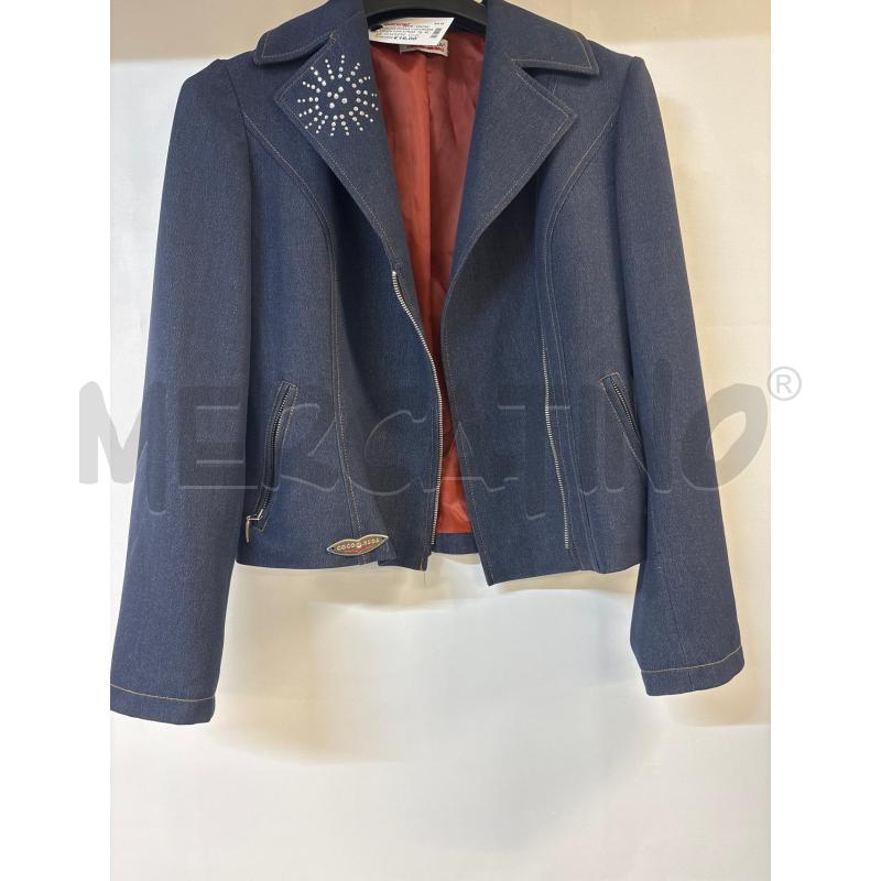 GIACCA DONNA COCONUDA DENIM CON STRASS | Mercatino dell'Usato Acerra 1