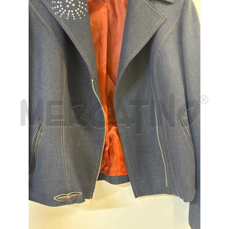 GIACCA DONNA COCONUDA DENIM CON STRASS | Mercatino dell'Usato Acerra 3