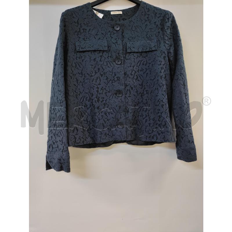 GIACCA DONNA EMMA&GAIA BLU MERLETTO | Mercatino dell'Usato Acerra 1