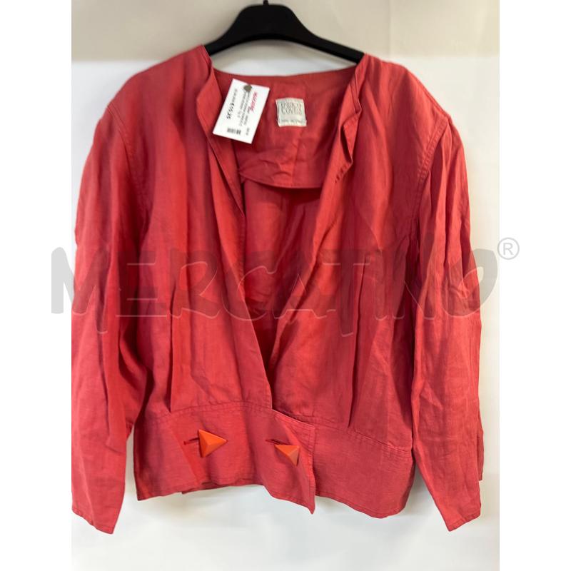 GIACCA DONNA ENRICO COVERI ROSSO | Mercatino dell'Usato Acerra 1