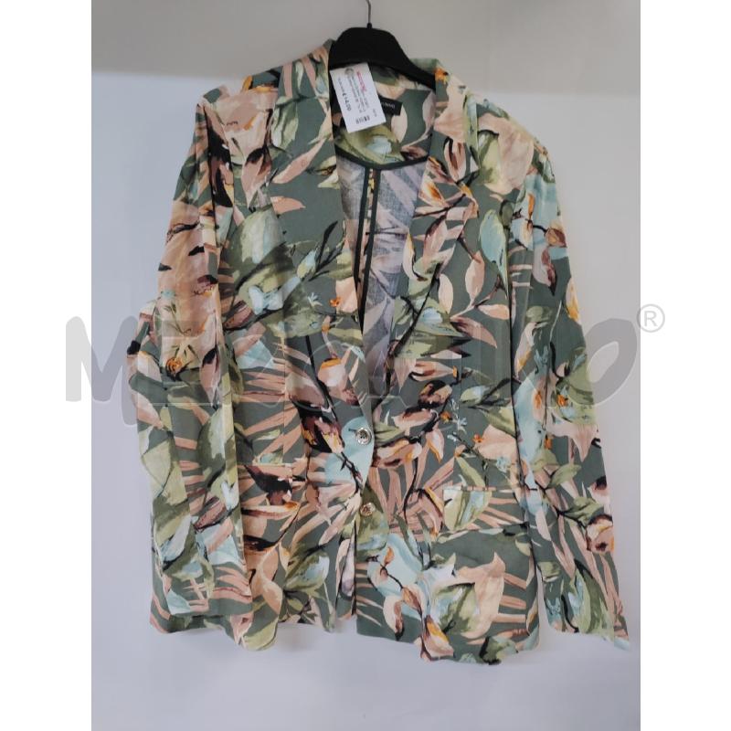 GIACCA DONNA FIORELLA RUBINO VERDE BEIGE CELESTE | Mercatino dell'Usato Acerra 1