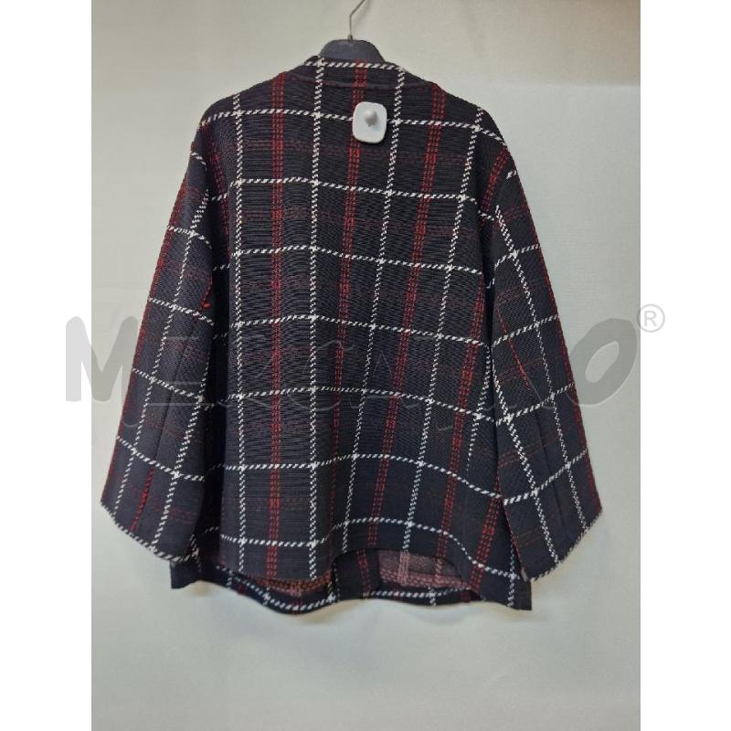 GIACCA DONNA GERRY WEBER NERO ROSSO BIANCO QUADRI | Mercatino dell'Usato Acerra 2