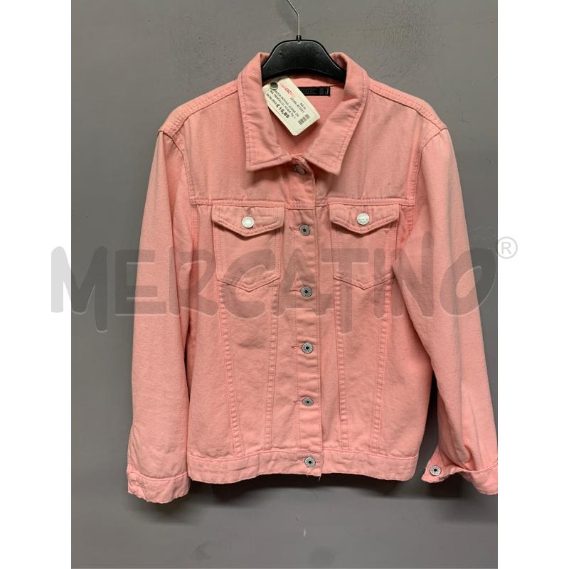 GIACCA DONNA JEANS ZARA TRAFALUC ROSA | Mercatino dell'Usato Acerra