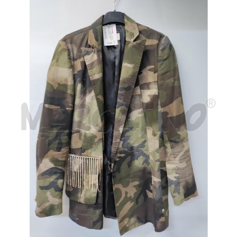 GIACCA DONNA MAISON PARIS MILITARE | Mercatino dell'Usato Acerra 1