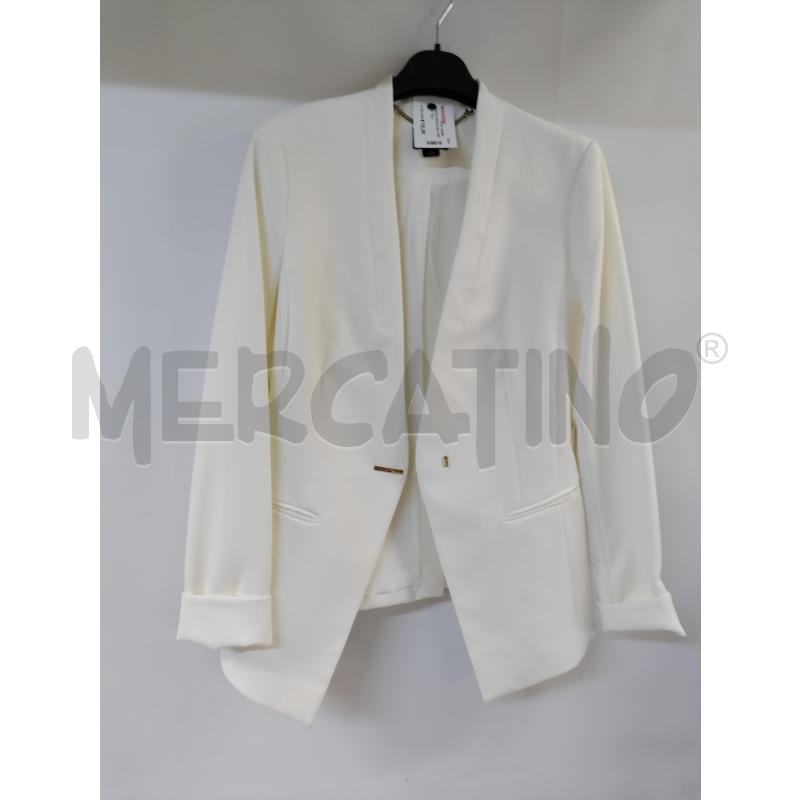 GIACCA DONNA ONLY BIANCO | Mercatino dell'Usato Acerra 1