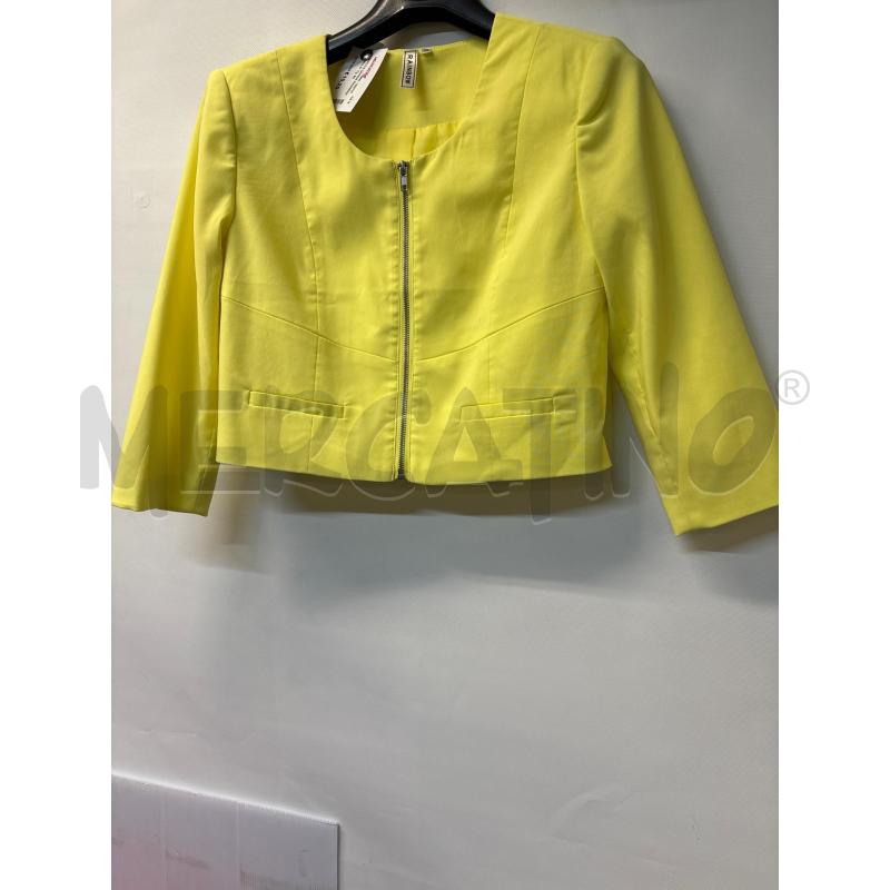 GIACCA DONNA RAINBOW GIALLO | Mercatino dell'Usato Acerra 1